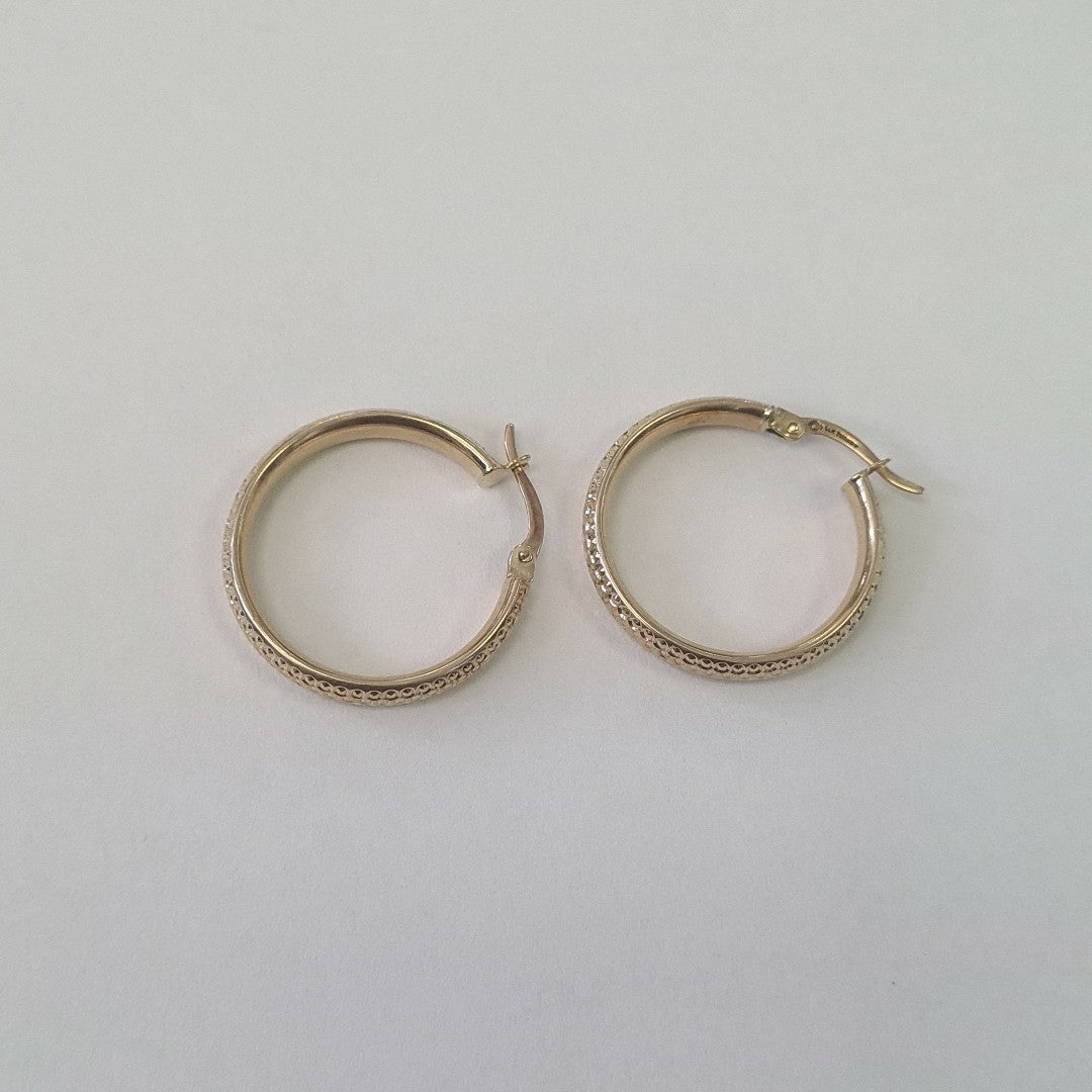 ARRACADAS PAR ORO 14 K 3,20 GRMS (SEMINUEVO)