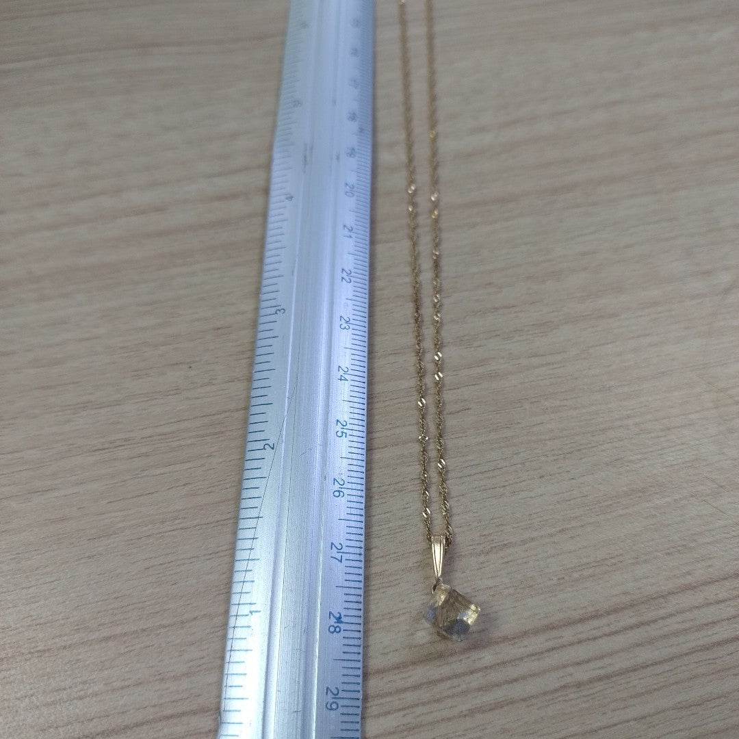 CADENA, DIJE. ORO. 14 K 1.8 GRMS (SEMINUEVO)