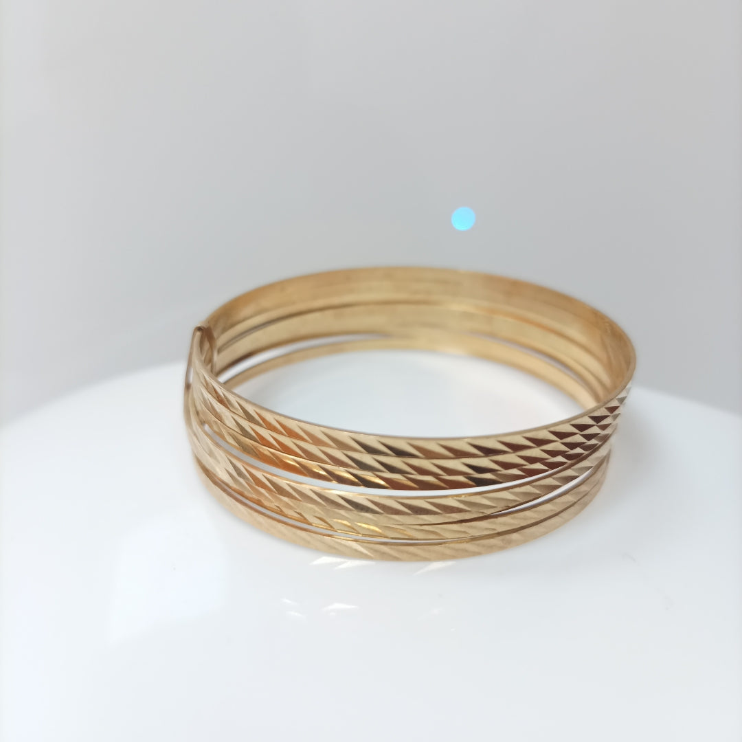 SEMANARIO DE PULSERAS ORO 10 K 18,50 GRMS (SEMINUEVO)