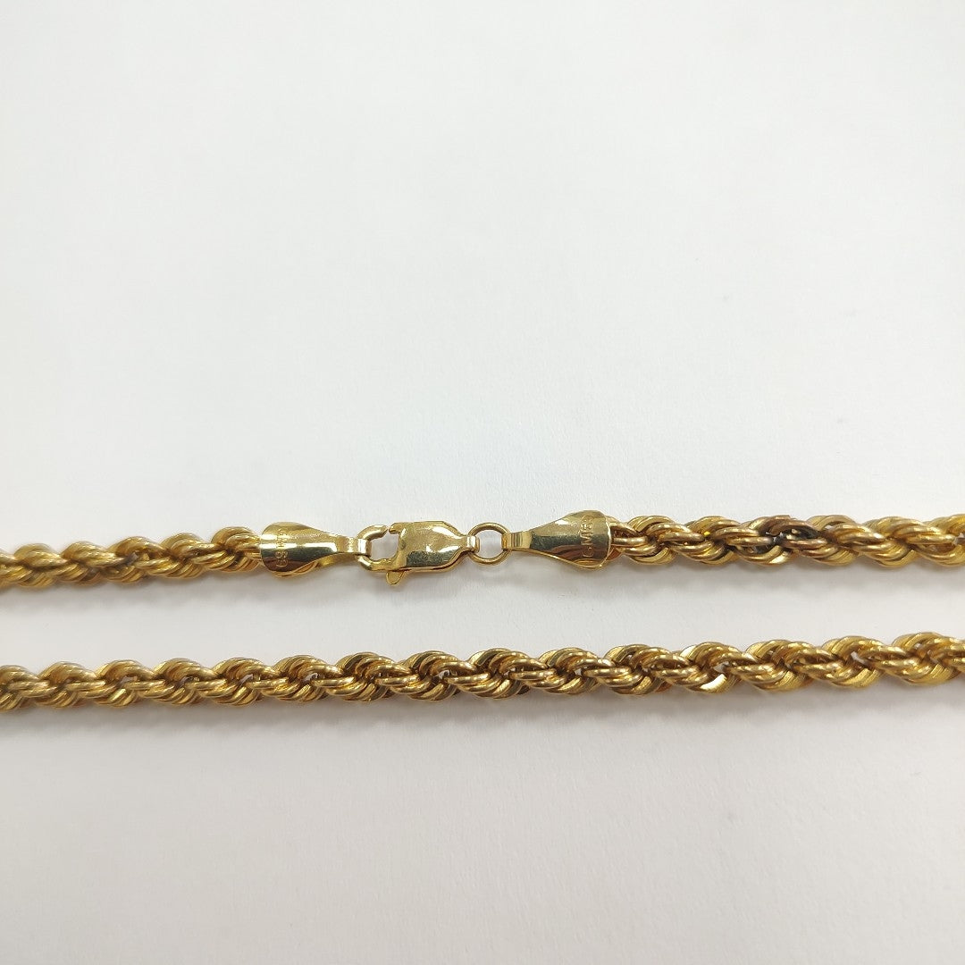 CADENA. ORO. 10 K 36.5 GRMS (SEMINUEVO)