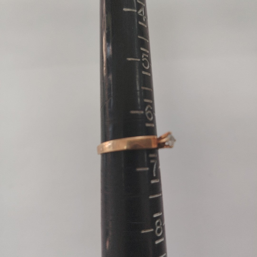 SOLITARIO. ORO. 10 K 2.1 GRMS (SEMINUEVO)