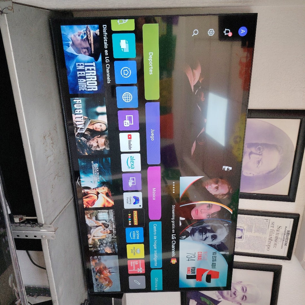 PANTALLA LG 65NANO77SRA (2023) 65" NANOCELL  4K (SEMINUEVO)