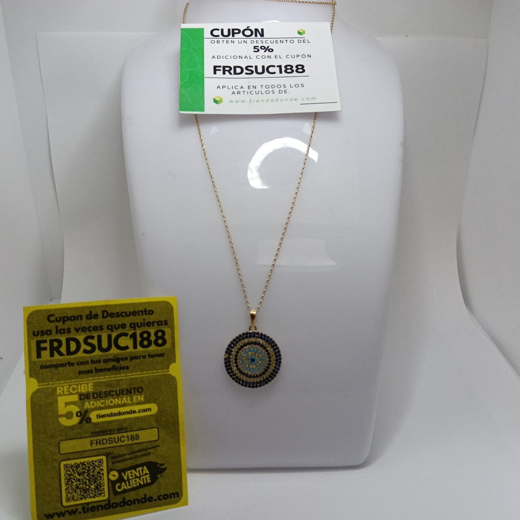 GARGANTILLA. ORO. 14 K 3.9 GRMS (SEMINUEVO)