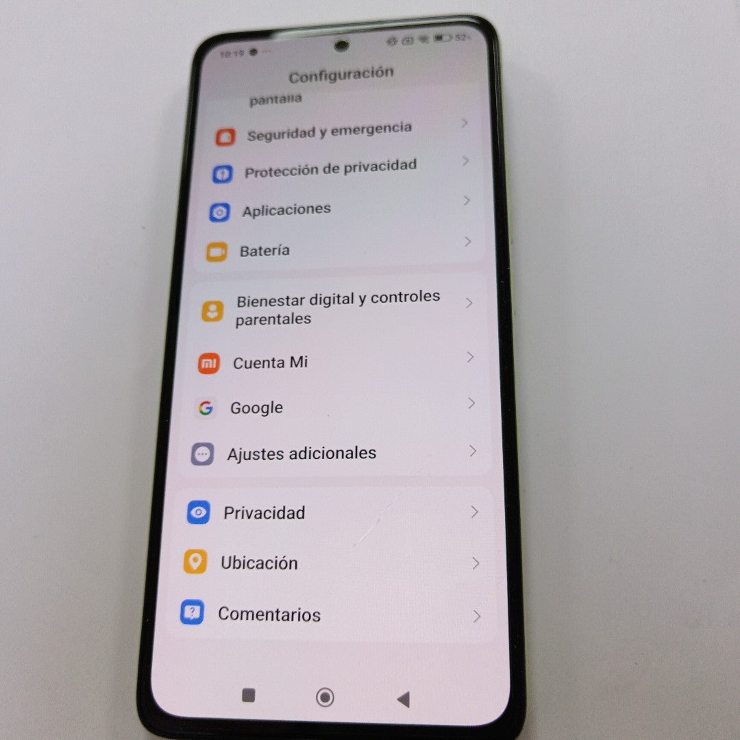 CELULAR XIAOMI REDMI NOTE 14 24117RN76L (2025) 256 GB 8 GB RAM (SEMINUEVO)