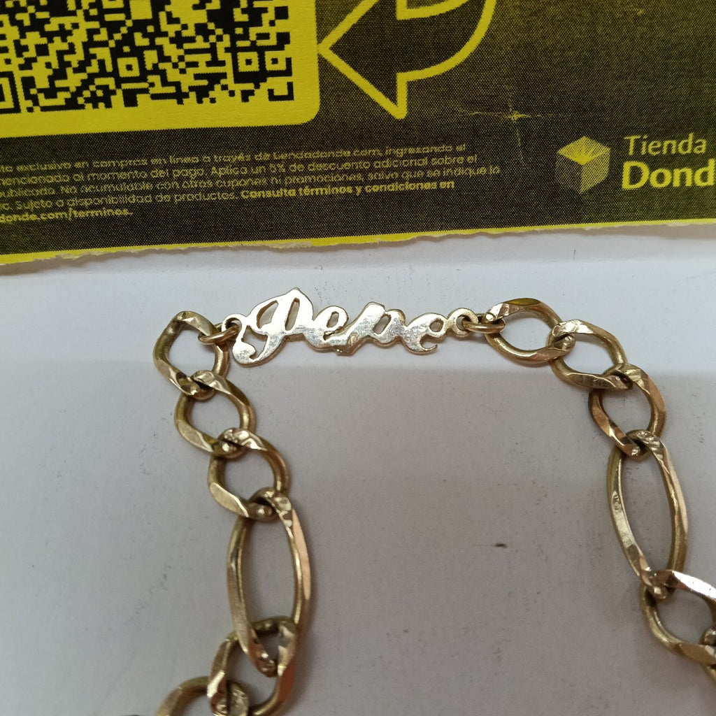 PULSERA. ORO. 10 K 10.3 GRMS (SEMINUEVO)