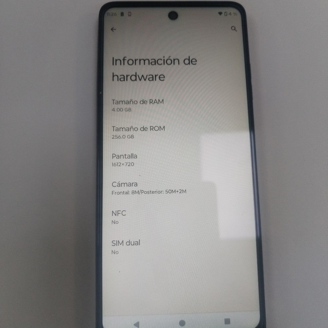 CELULAR MOTOROLA MOTO G24 XT2423-1 (2024) 256 GB 4 GB RAM (SEMINUEVO)