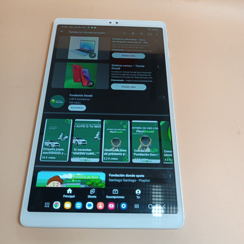 TABLETA SAMSUNG GALAXY TAB A7 LITE SM-T220 32 GB 3 GB RAM (SEMINUEVO)