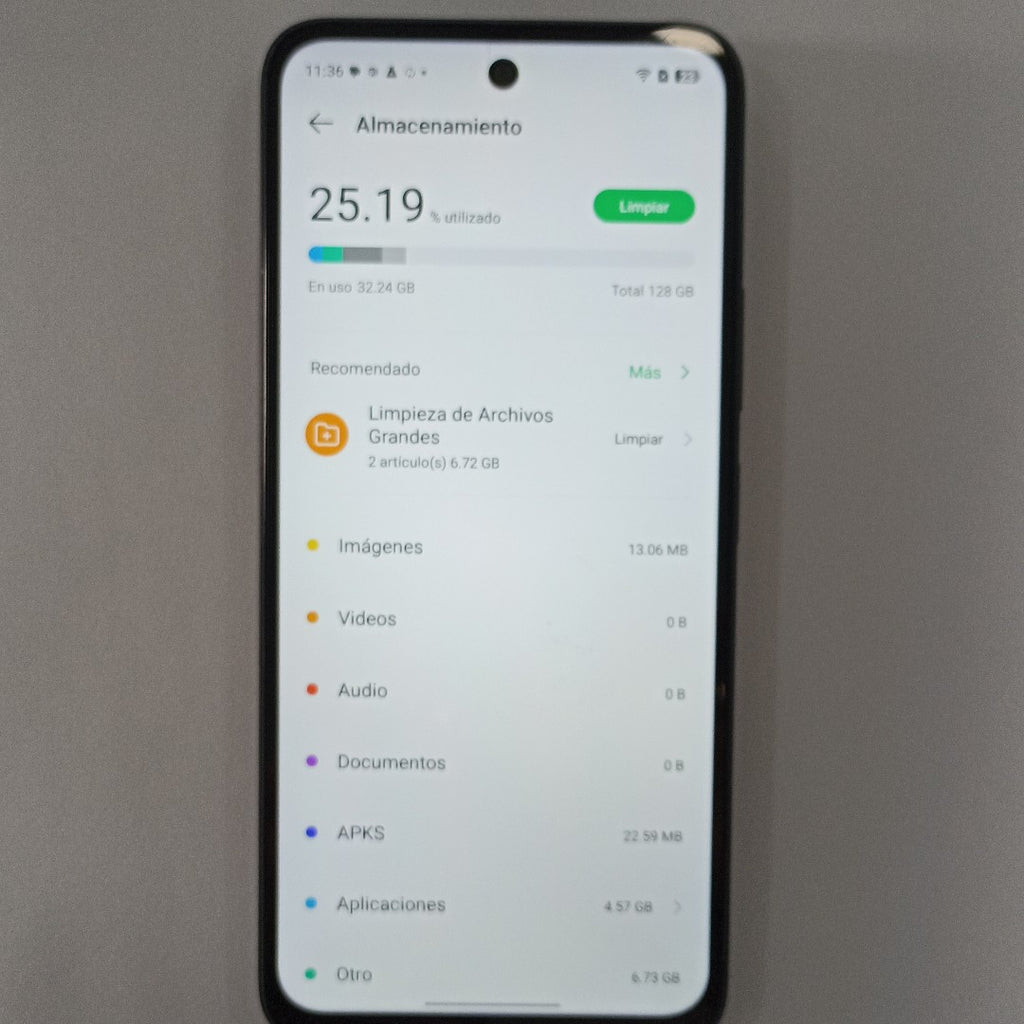 CELULAR OTRAS MARCAS OTROS MODELOS 128 GB 4 GB RAM (SEMINUEVO)