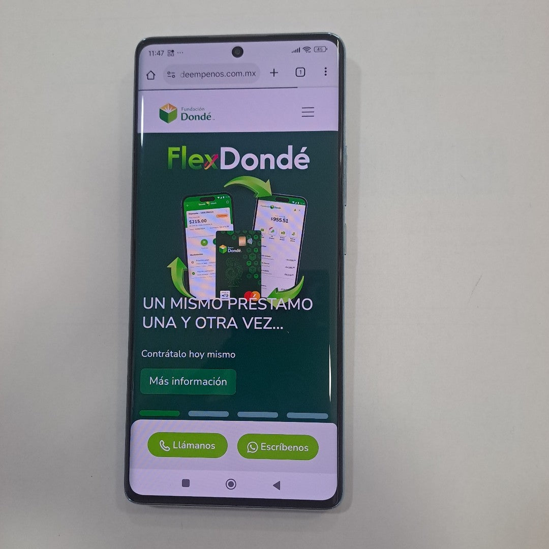 CELULAR XIAOMI REDMI NOTE 14 PRO 24116RACCG (2024) 256 GB 8 GB RAM (SEMINUEVO)