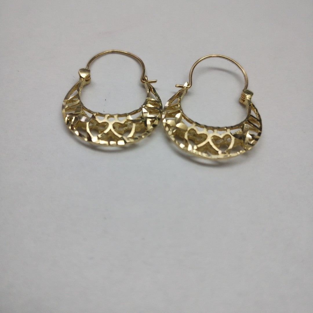 ARRACADAS PAR. ORO. 10 K 1.7 GRMS (SEMINUEVO)