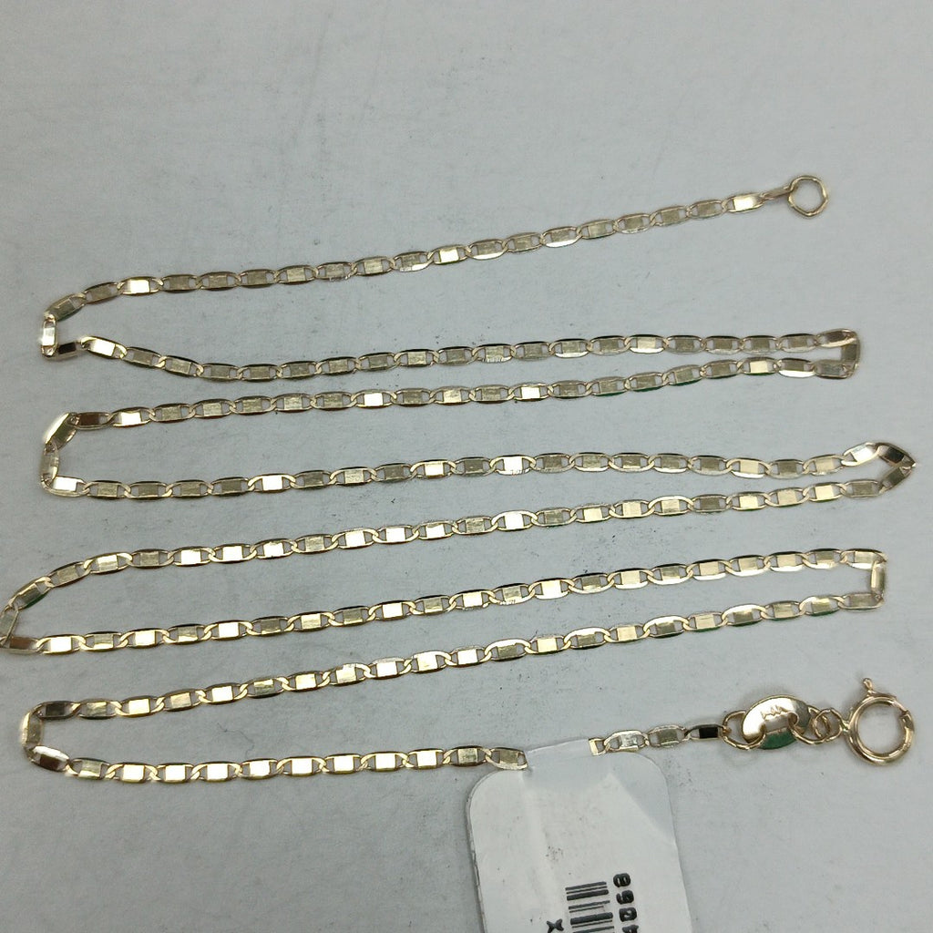 CADENA TEJIDO MARINERO 1.91GR 55 CM (NUEVO)