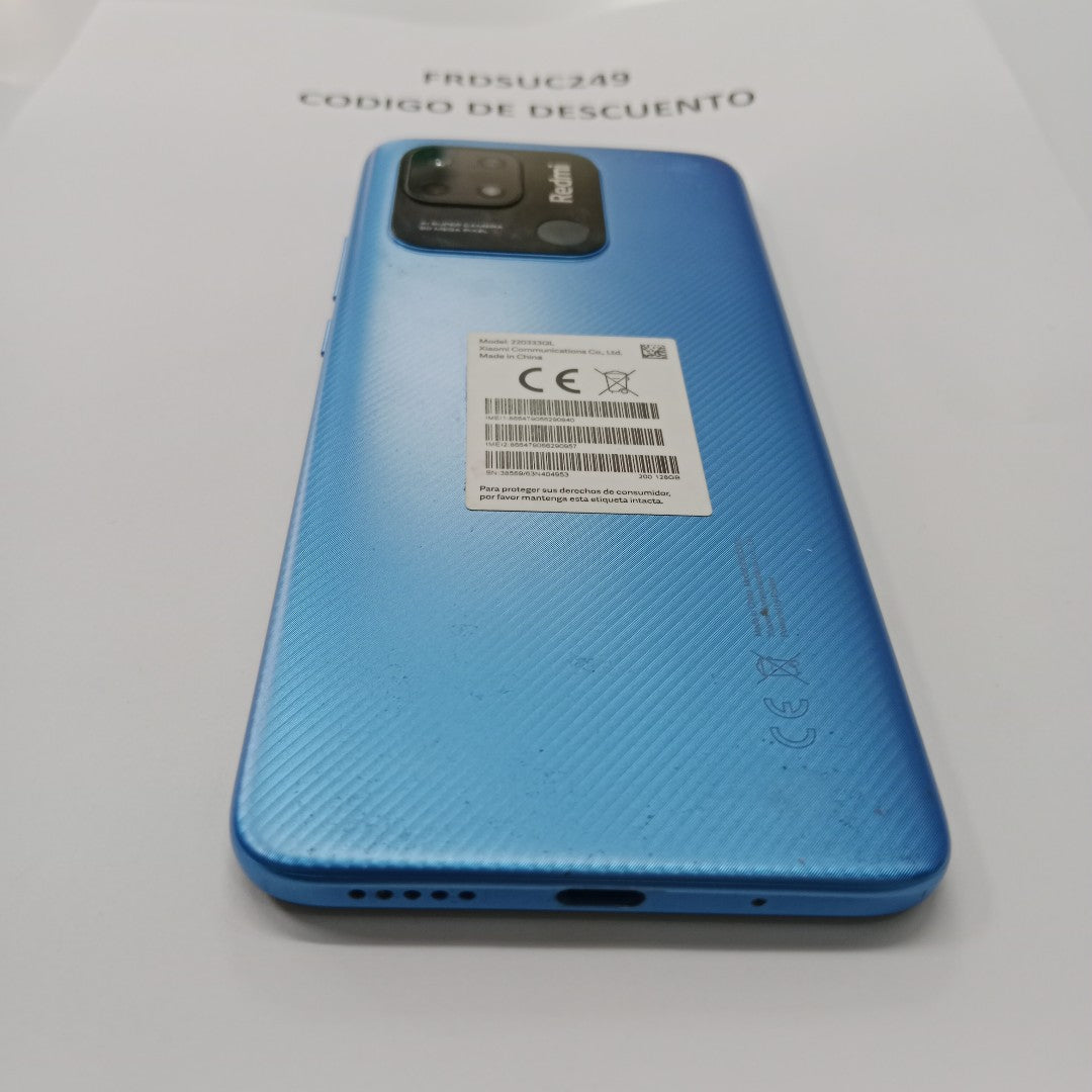 CELULAR XIAOMI REDMI 10C 220333QL 128 GB 4 GB RAM (SEMINUEVO)