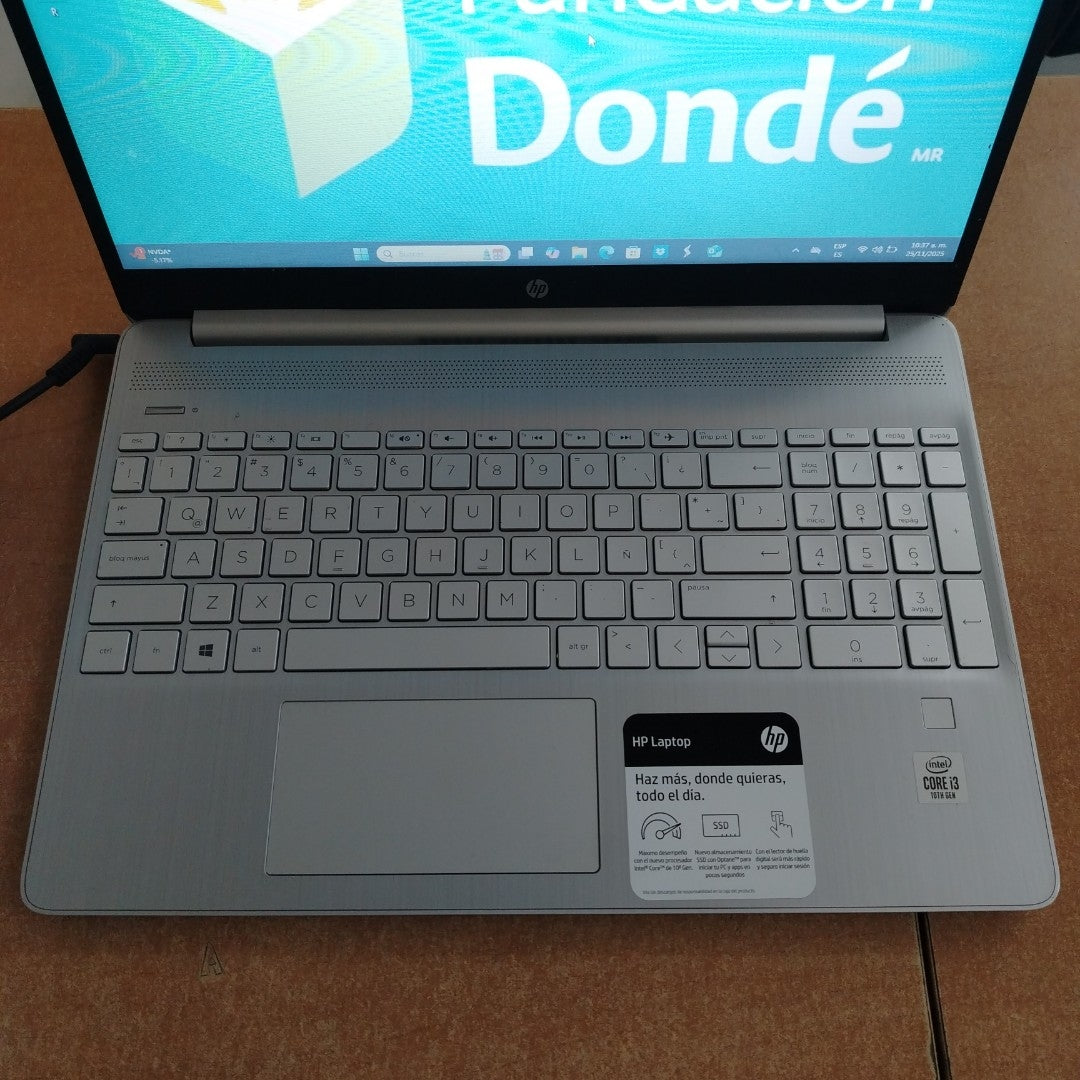 LAPTOP HP NOTEBOOK 15-DY1002LA (2025) 256 GB SSD 8 GB RAM (SEMINUEVO)