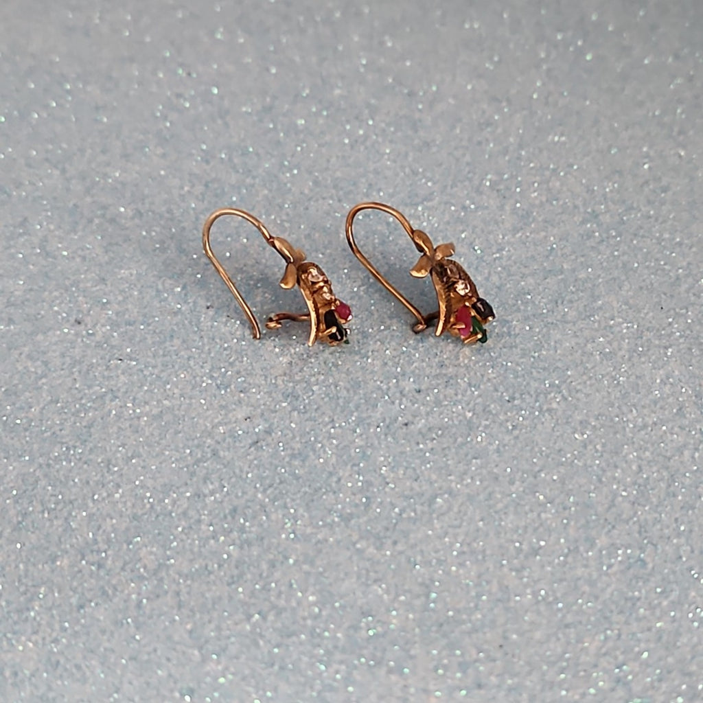 ARETES PAR. ORO. 10 K 2 GRMS (SEMINUEVO)