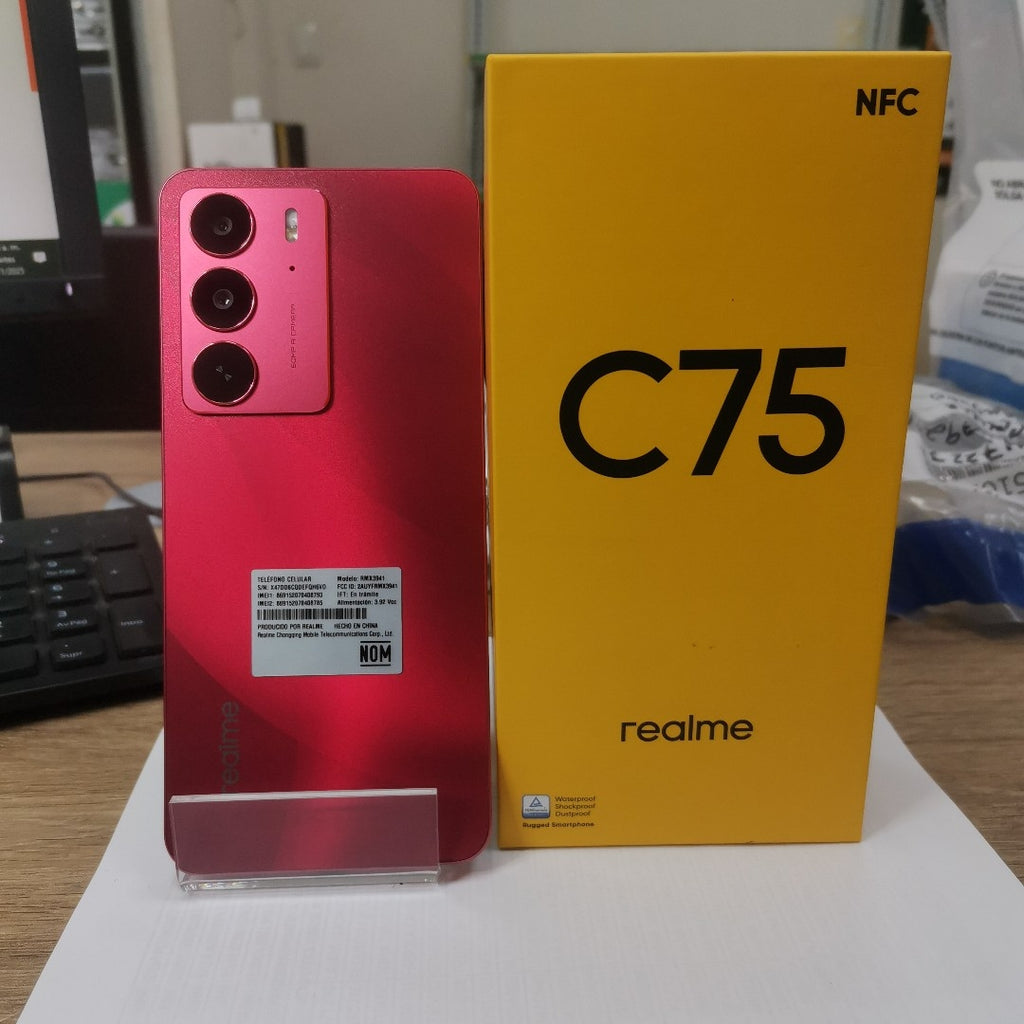 CELULAR REALME C75 RMX3941 (2025) 256 GB 8 GB RAM (SEMINUEVO)