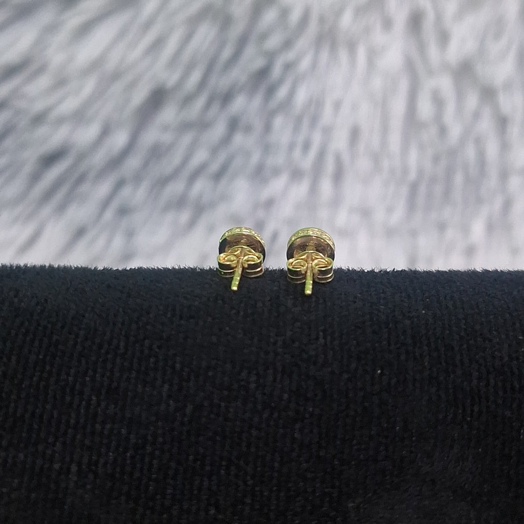 BROQUELES ORO 14K 1.4 (NUEVO)