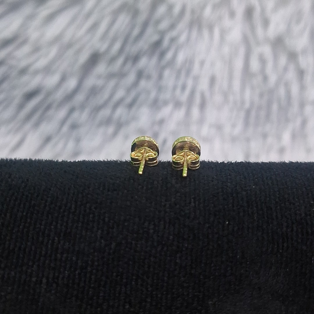 BROQUELES ORO 14K 1.4 (NUEVO)