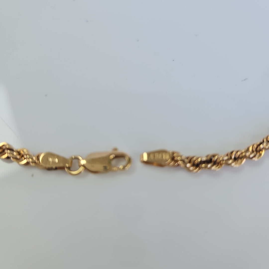 CADENA ORO 14 K 6,40 GRMS (SEMINUEVO)