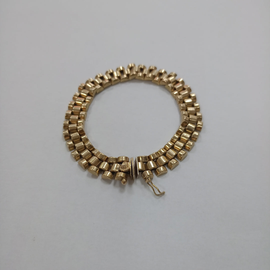 PULSERA. ORO. 14 K 14.1 GRMS (SEMINUEVO)