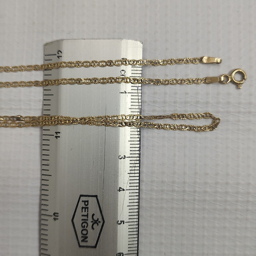 CADENA. ORO. 14 K 2.2 GRMS (SEMINUEVO)