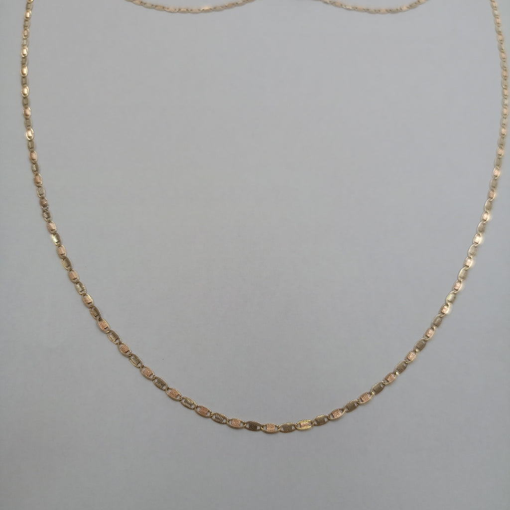 CADENA. ORO. 10 K 2.9 GRMS (SEMINUEVO)