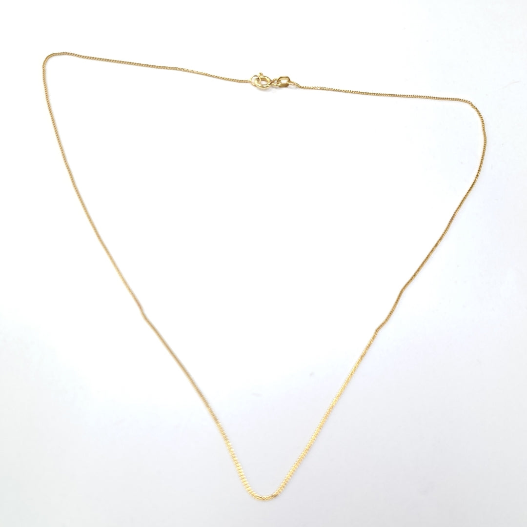 CADENA. ORO. 14 K 1.2 GRMS (SEMINUEVO)