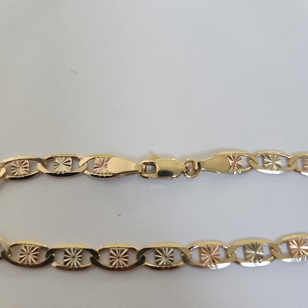 PULSERA TEJIDO MARINERO 5.81GR 18 CM (NUEVO)