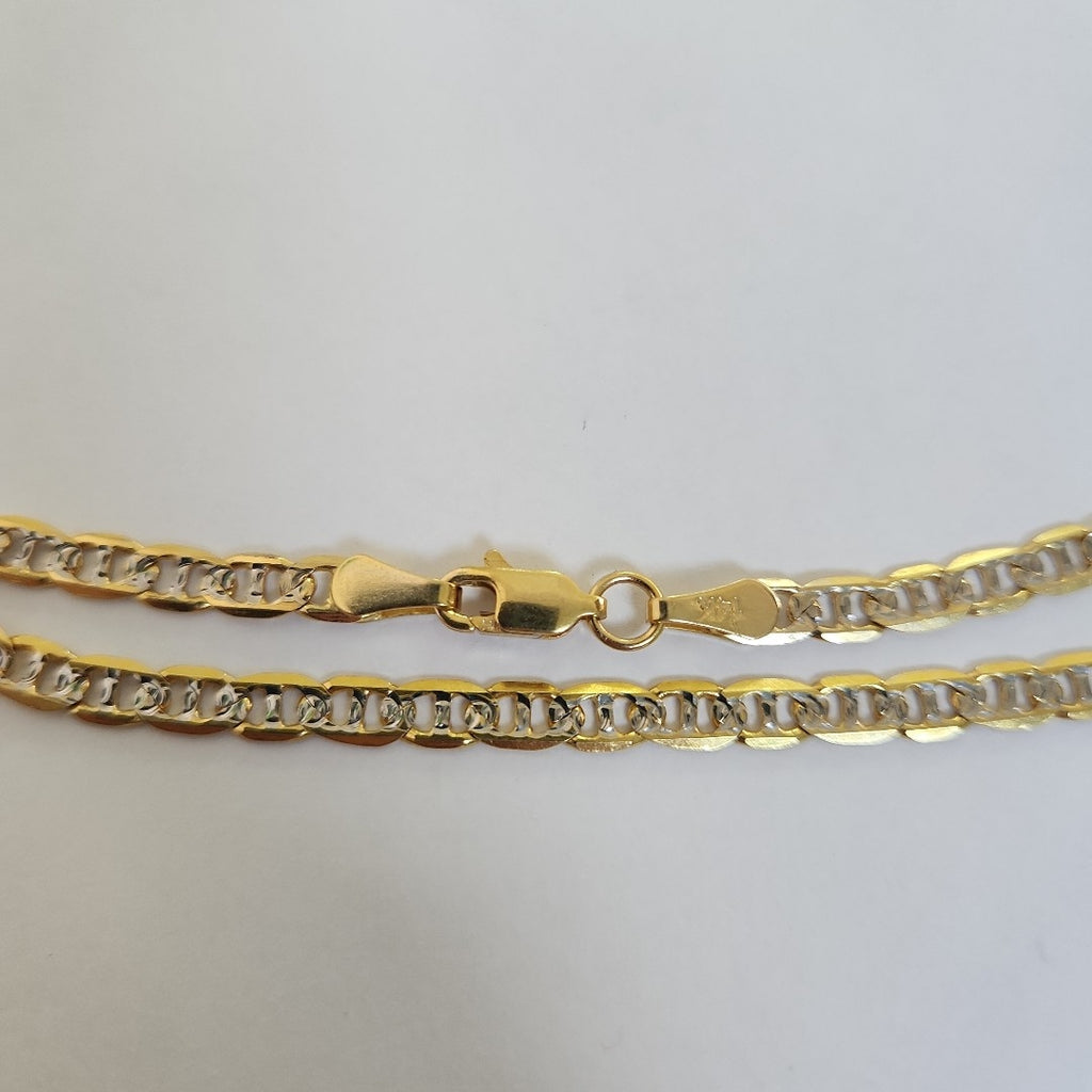 PULSERA TEJIDO MARINERO DIAMANTADO 4.6GR 18 CM (NUEVO)