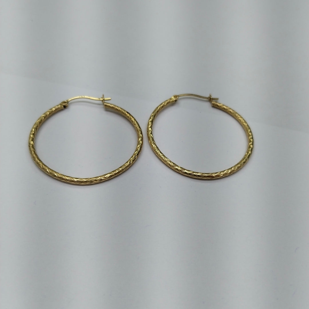 ARRACADAS PAR. ORO. 14 K 3.4 GRMS (SEMINUEVO)