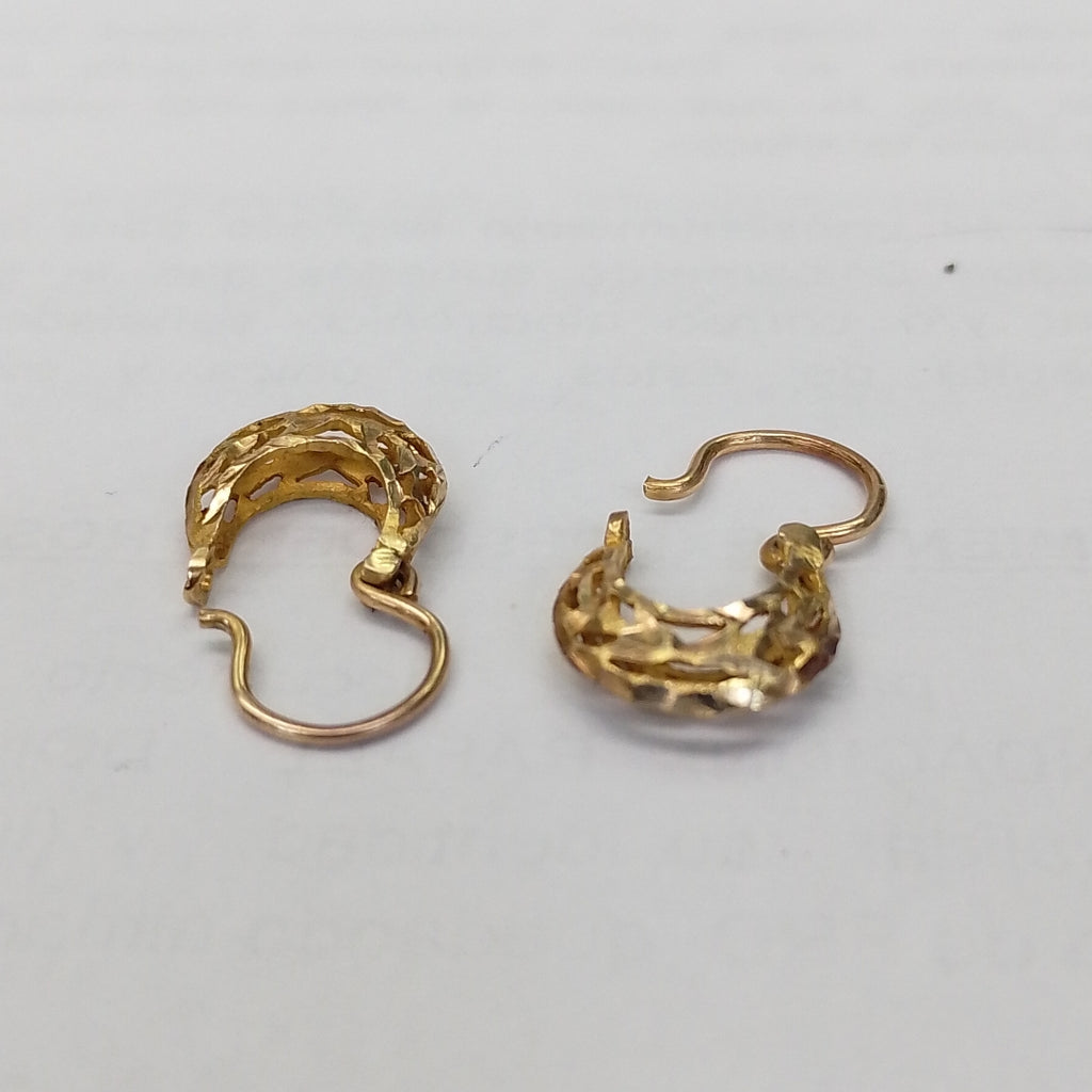 ARRACADAS PAR. ORO. 10 K 1.1 GRMS (SEMINUEVO)