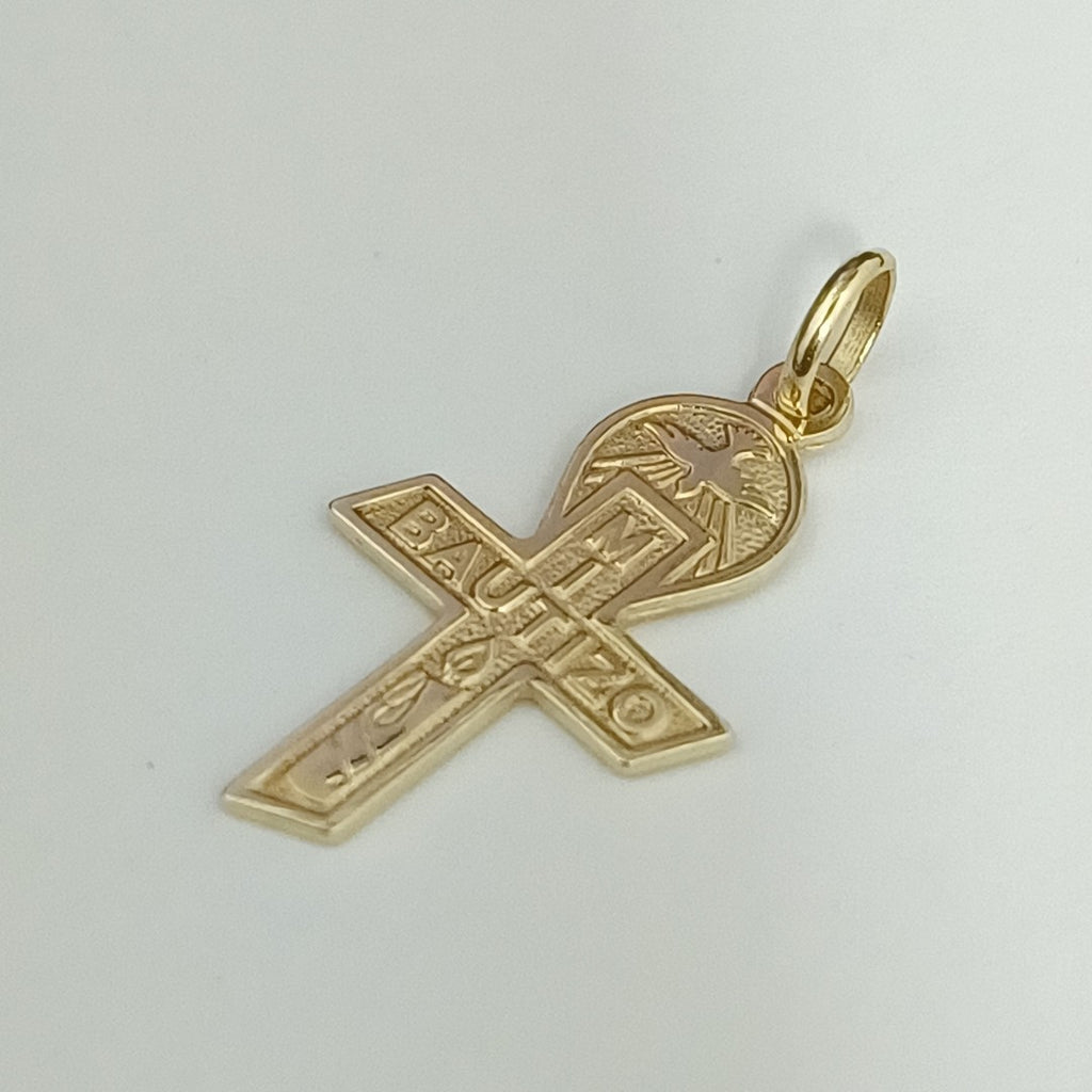 10099REL00000B1271 FRD26 CRUZ DE MI BAUTIZO ORO 14K 1.3GRS (NUEVO)