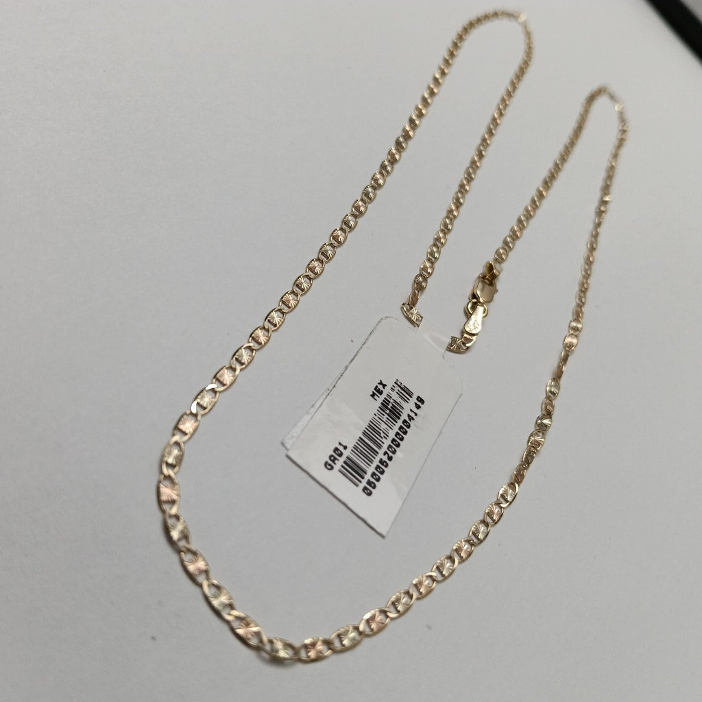 CADENA TEJIDO MARINERO 3.61GR 55 CM (NUEVO)