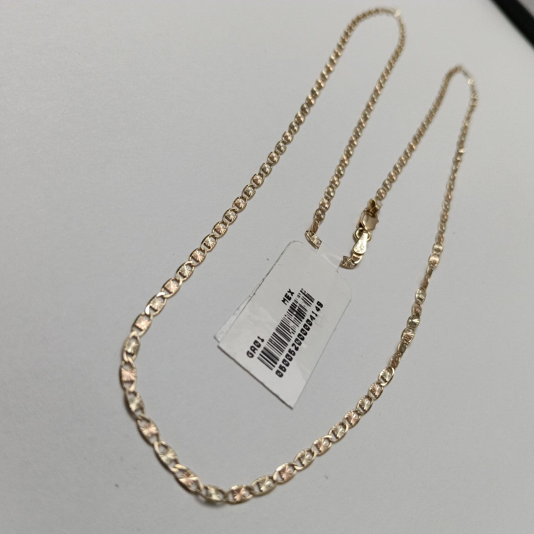 CADENA TEJIDO MARINERO 3.61GR 55 CM (NUEVO)