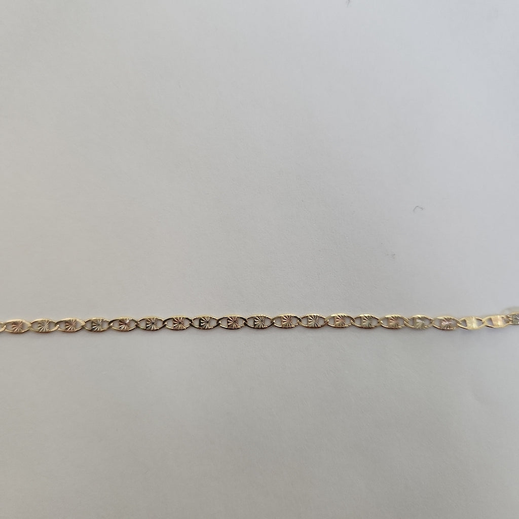 CADENA TEJIDO MARINERO 3.61GR 55 CM (NUEVO)