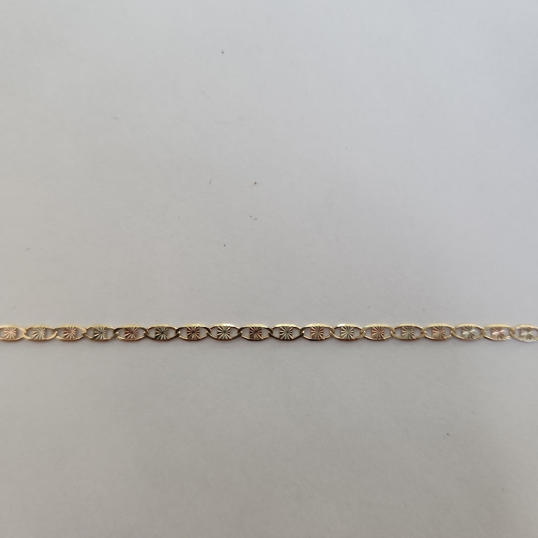 CADENA TEJIDO MARINERO 3.61GR 55 CM (NUEVO)