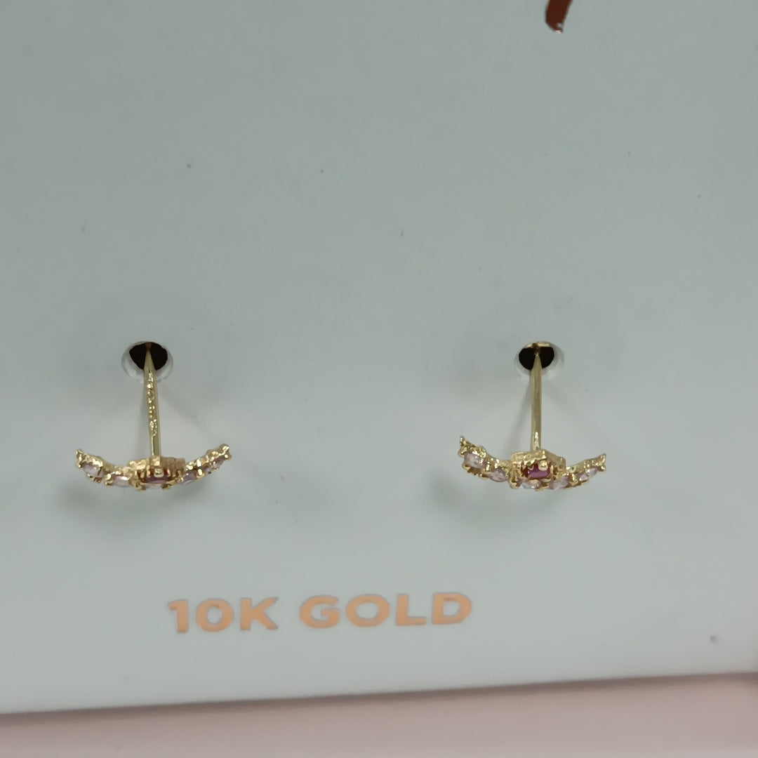 BROQUELES ORO 10K 1 (NUEVO)