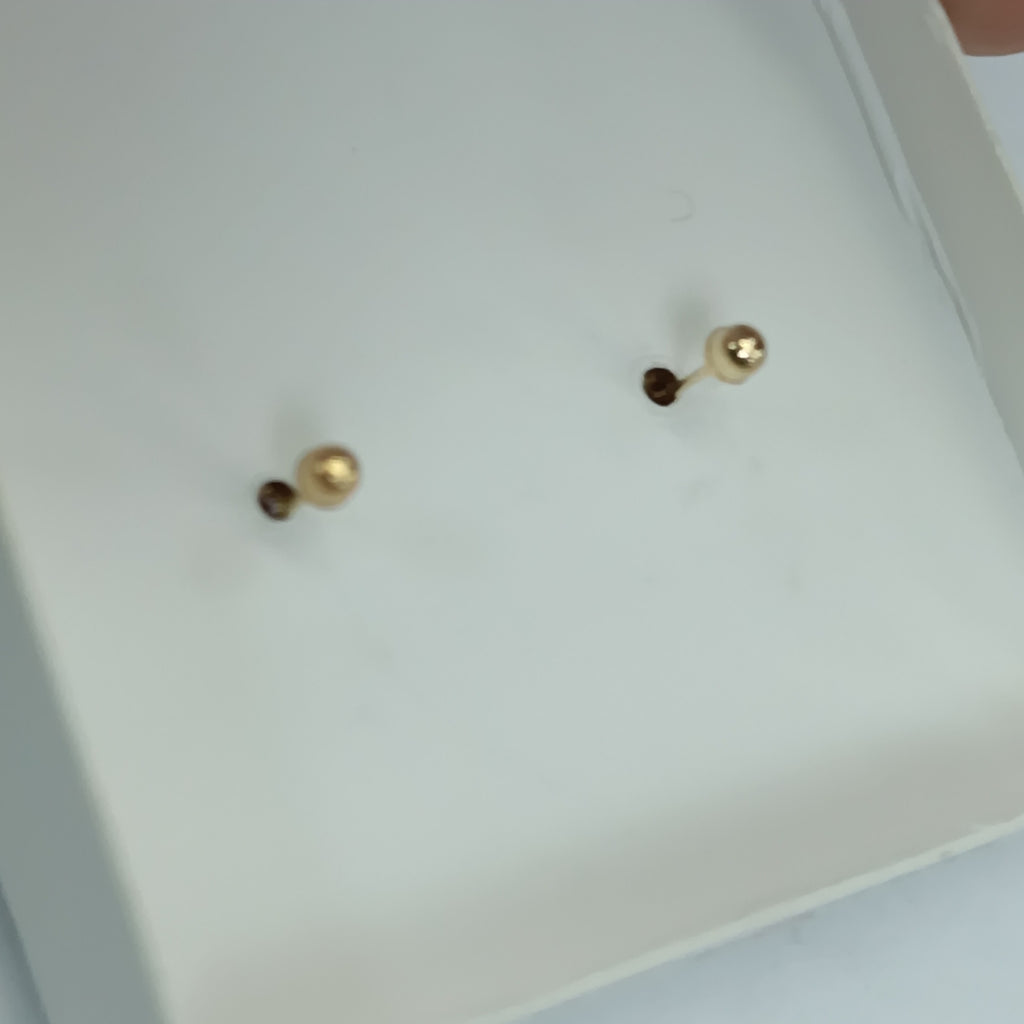 BROQUELES ORO 10K 1 (NUEVO)