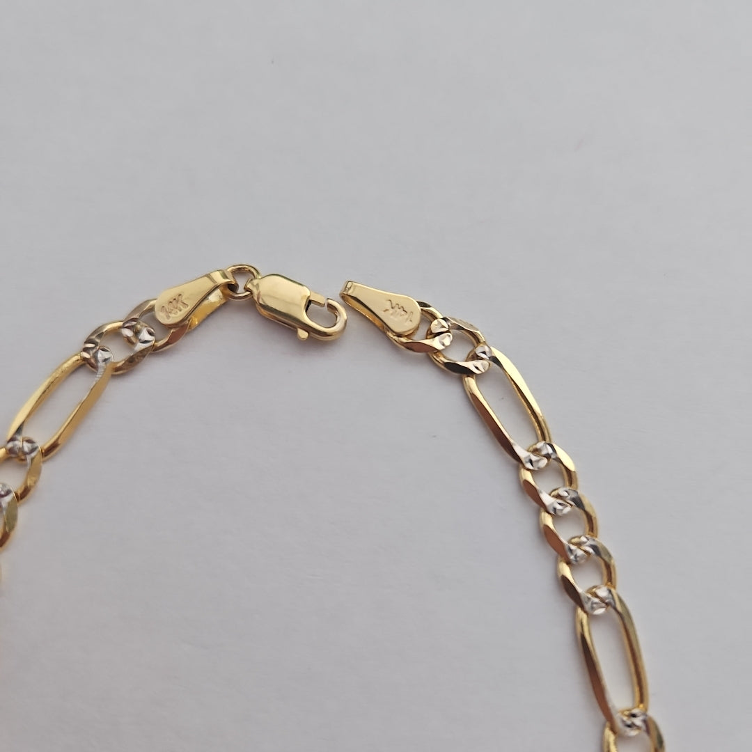 PULSERA 3 X 1 DIAMANTADA 6.6GR 21 CM (NUEVO)