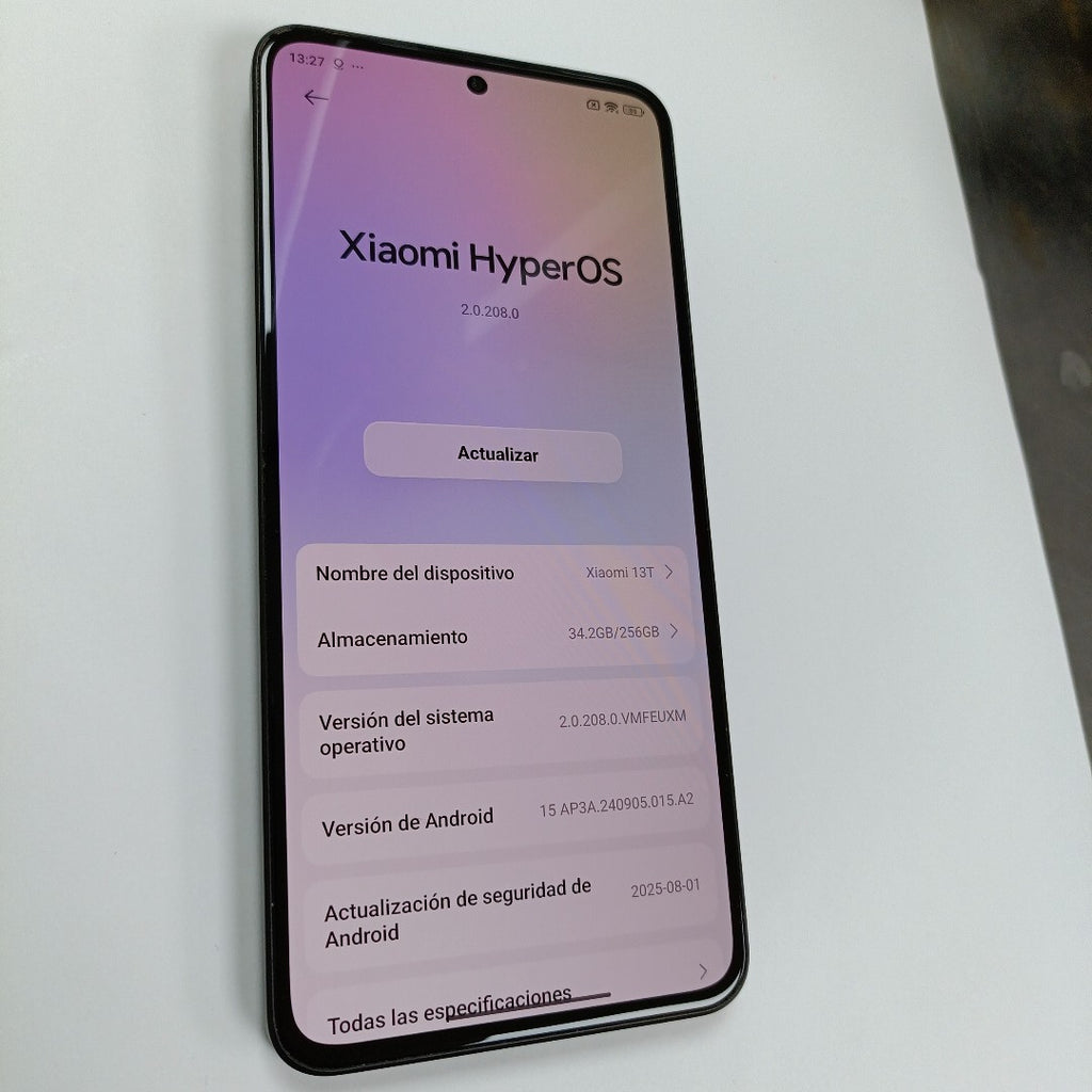 CELULAR XIAOMI 13T 2306EPN60G (2023) 256 GB 12 GB RAM (SEMINUEVO)