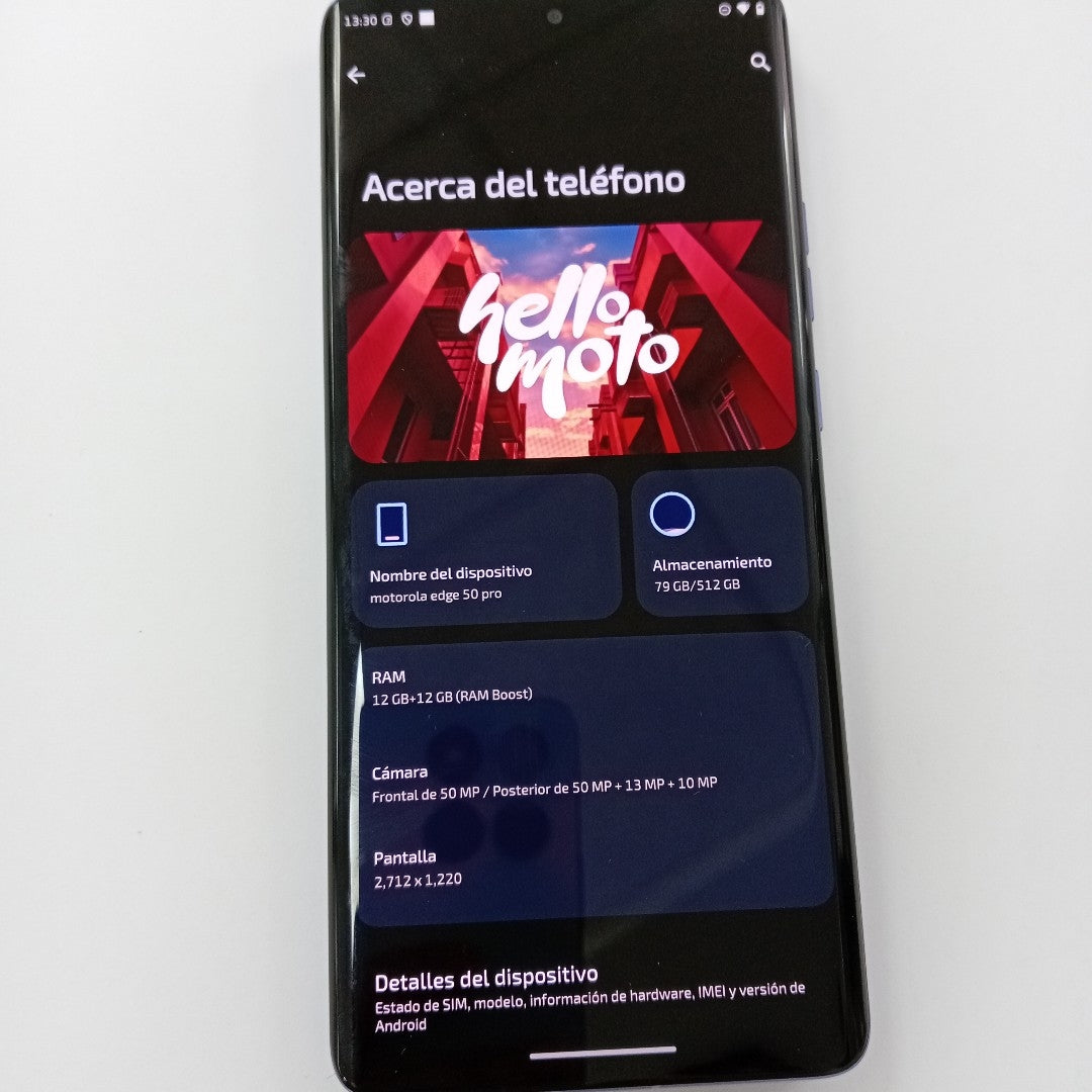CELULAR MOTOROLA EDGE 50 PRO XT2403-2 (2024) 512 GB 12 GB RAM (SEMINUEVO)