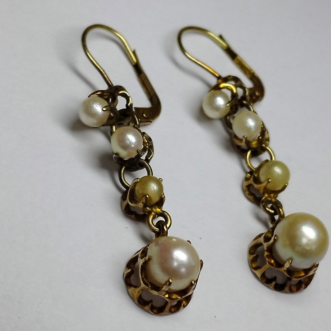 ARETES PAR. ORO. 10 K 4.1 GRMS (SEMINUEVO)