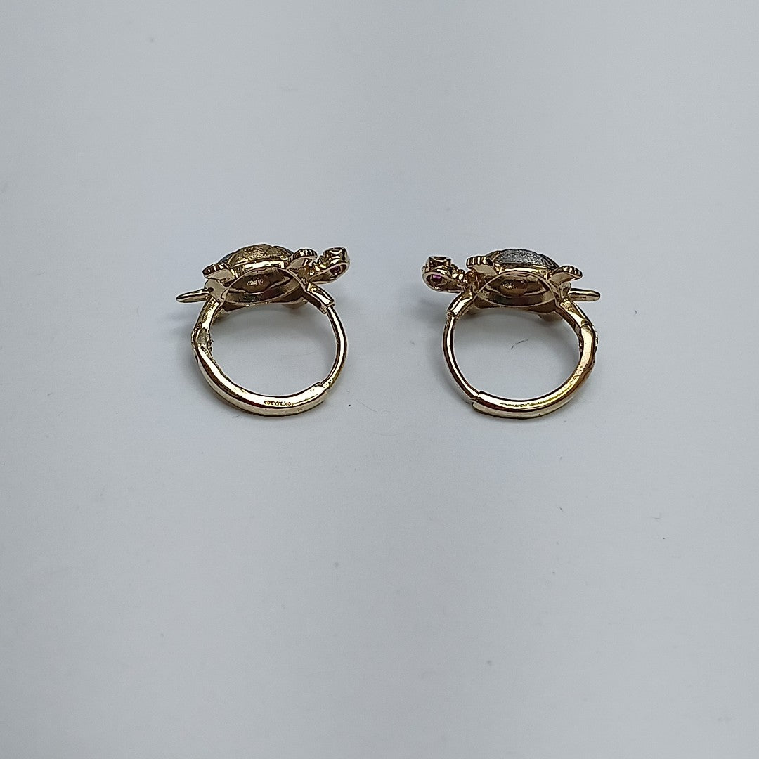 ARETES PAR. ORO. 10 K 2.4 GRMS (SEMINUEVO)