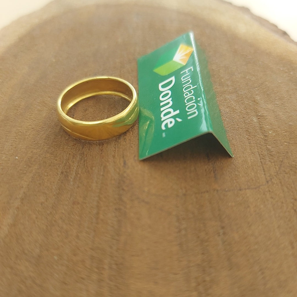 ARGOLLA. ORO. 18 K 1.7 GRMS (SEMINUEVO)