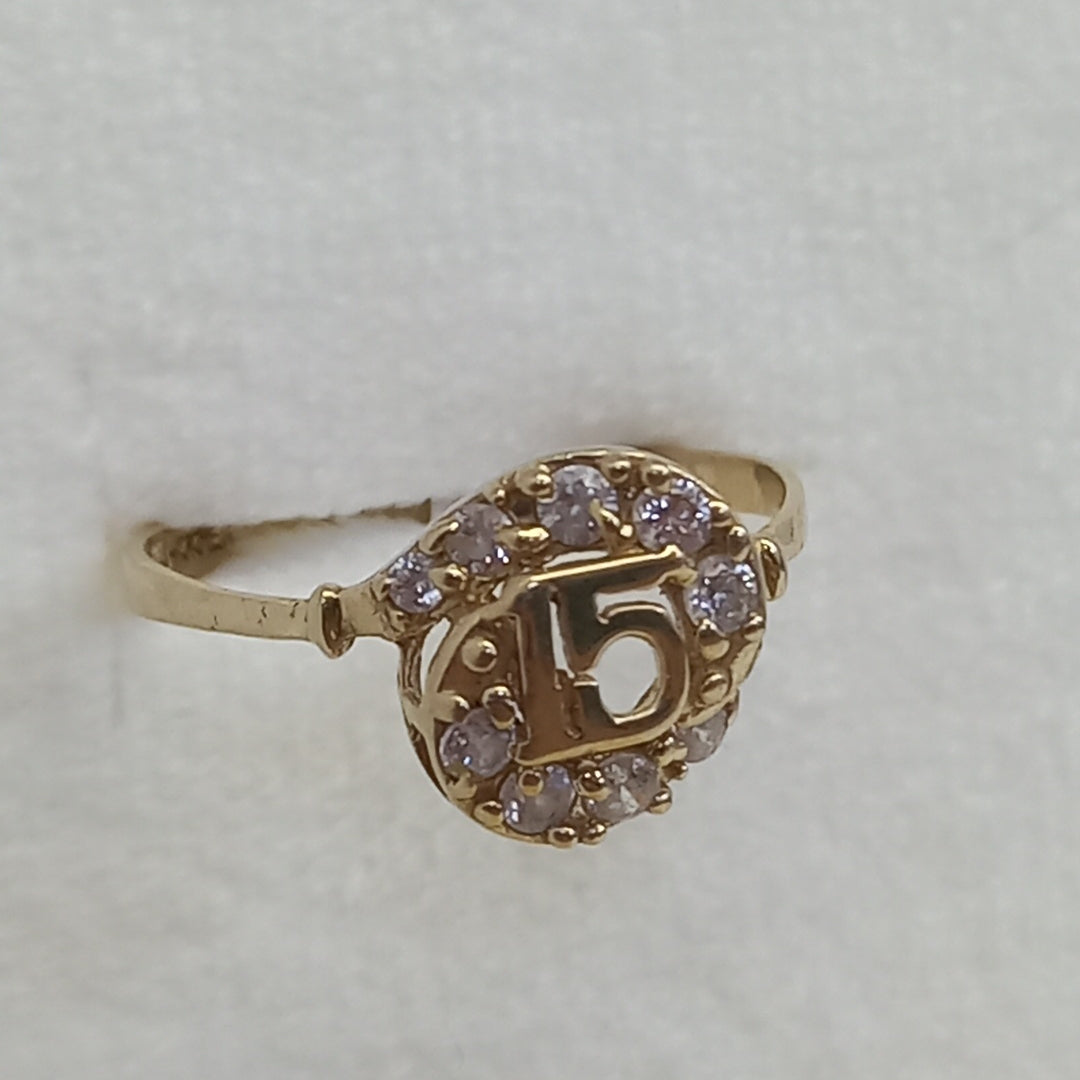 ANILLITO. ORO. 10 K 1.5 GRMS (SEMINUEVO)