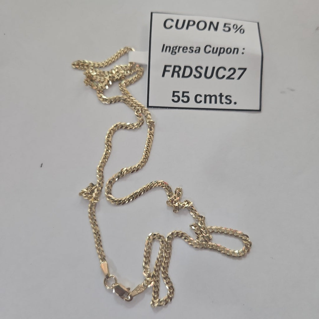 CADENA BARBADO 6.11GR 55 CM (NUEVO)