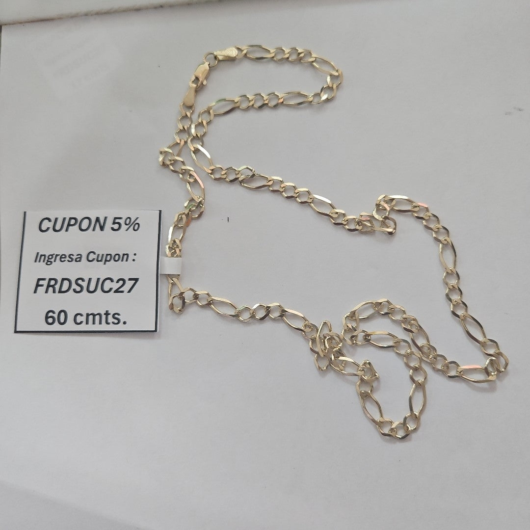 CADENA 3 X 1 13.81GR 60 CM (NUEVO)