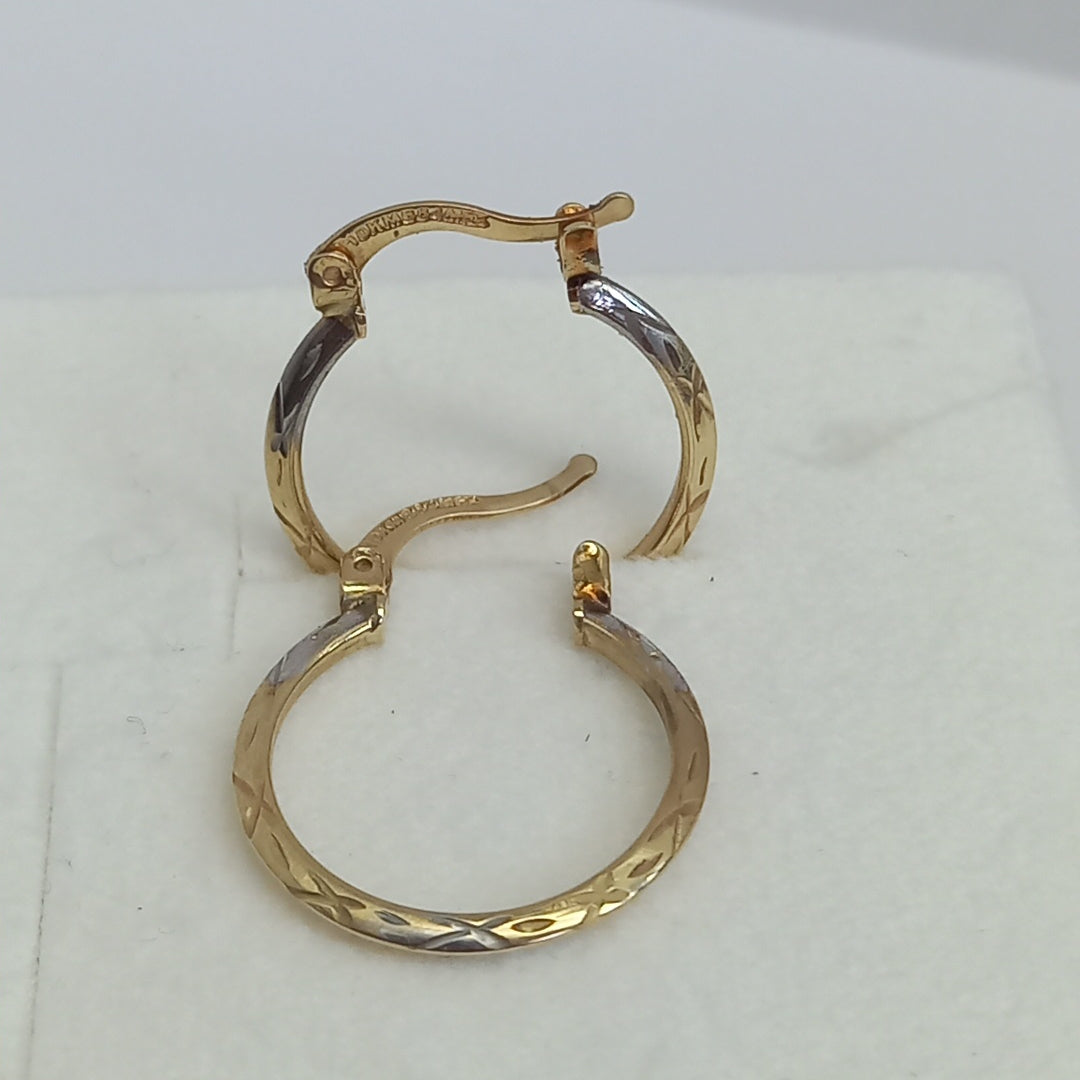 ARETES PAR ORO 10 K 1,70 GRMS (SEMINUEVO)