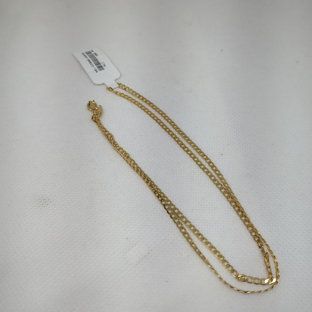 CADENAS BARBADA AMARILLA ORO 10K 3.2 (NUEVO)