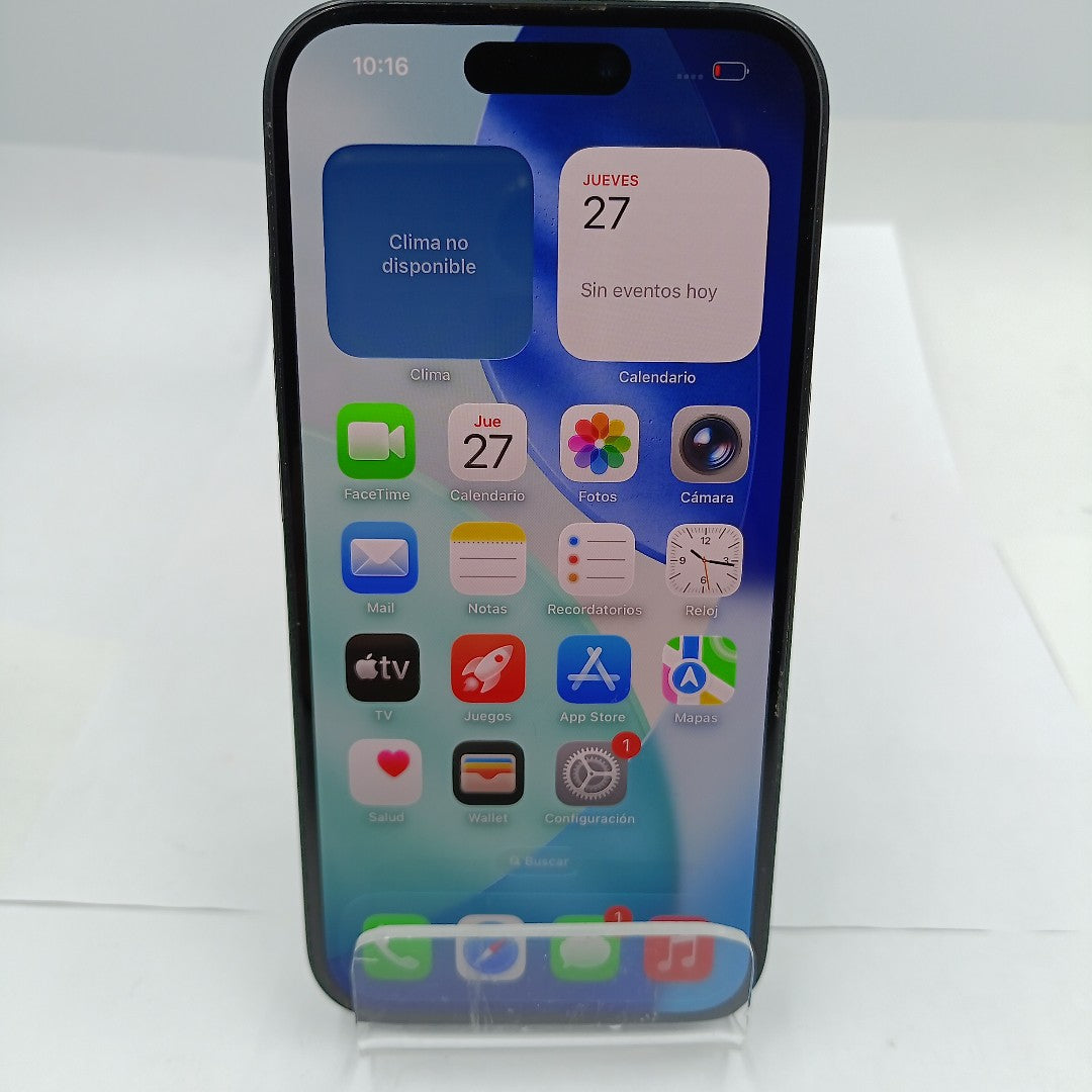 CELULAR APPLE IPHONE 16 A3286 (2024) 128 GB 8 GB RAM (SEMINUEVO)