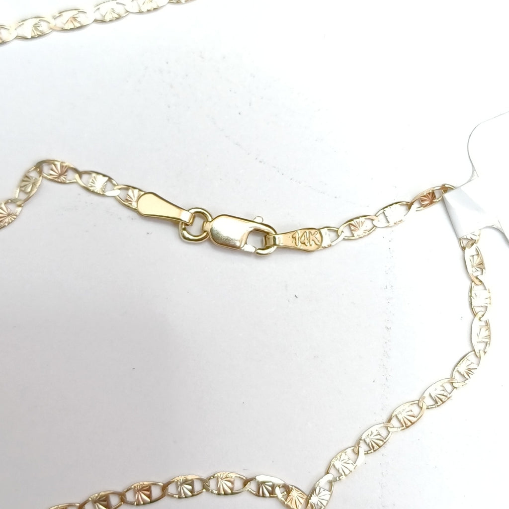 CADENA TEJIDO MARINERO 3.61GR 55 CM (NUEVO)